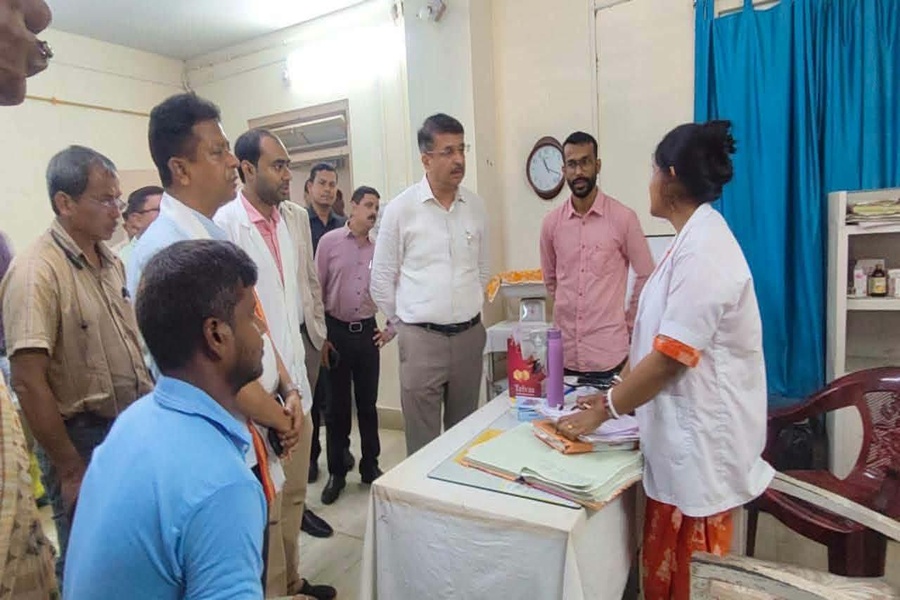 Tripura Health Secretary Inspects Ama...